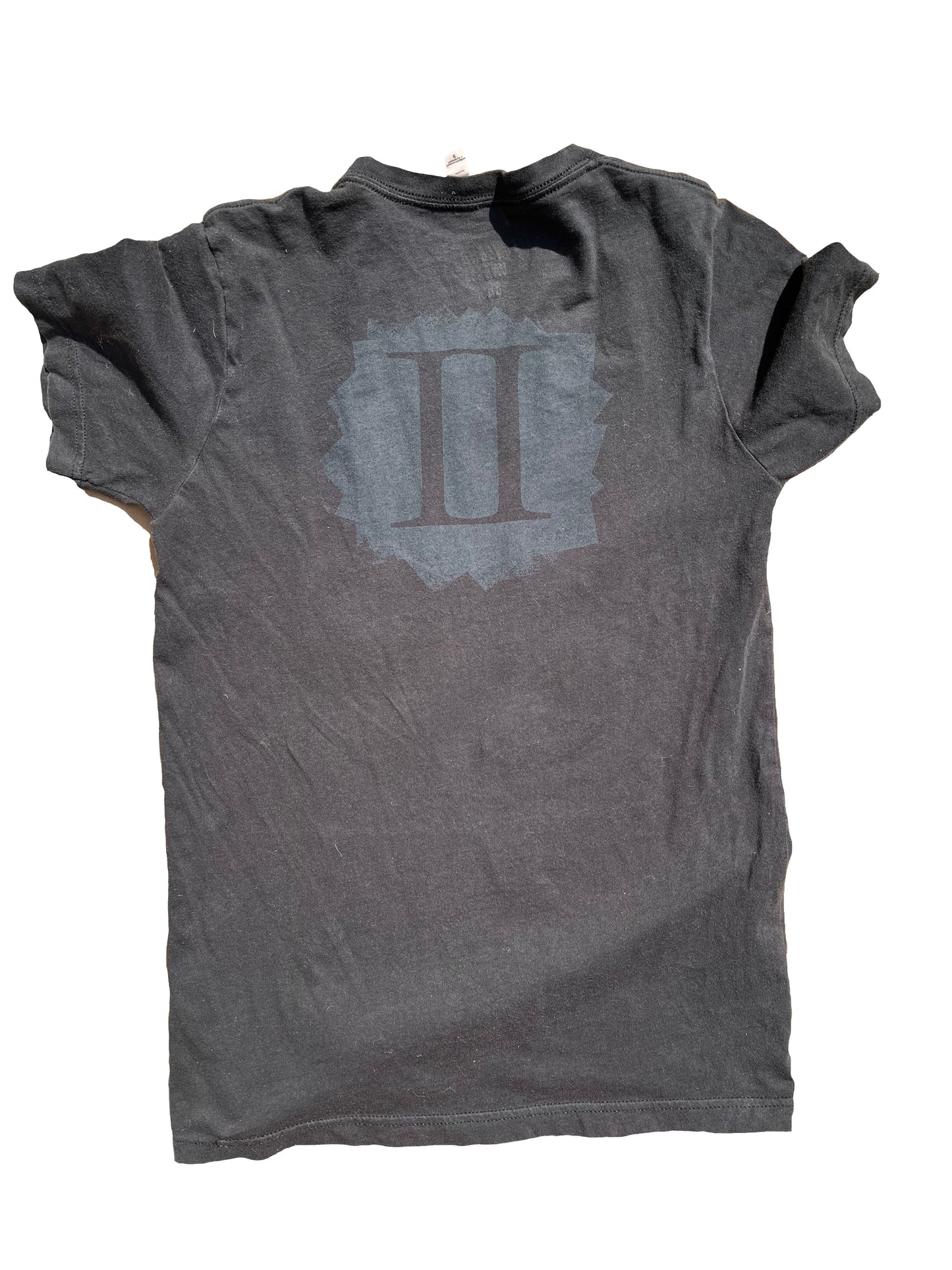 Future of Love SMALL black short sleeve graphic tee shirt