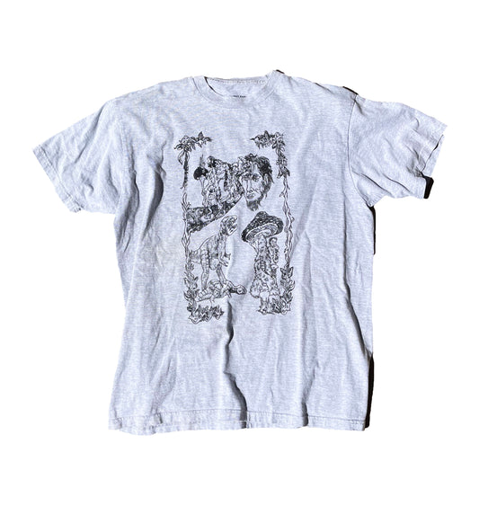 LARGE Evolution gray short sleeve shirt
