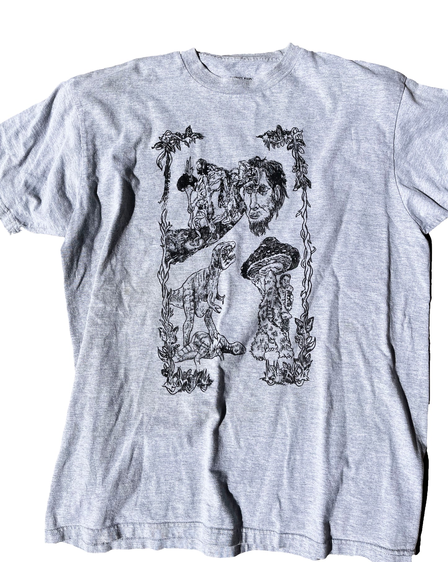LARGE Evolution gray short sleeve shirt