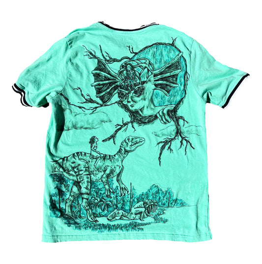 Evolution green short sleeve shirt - medium