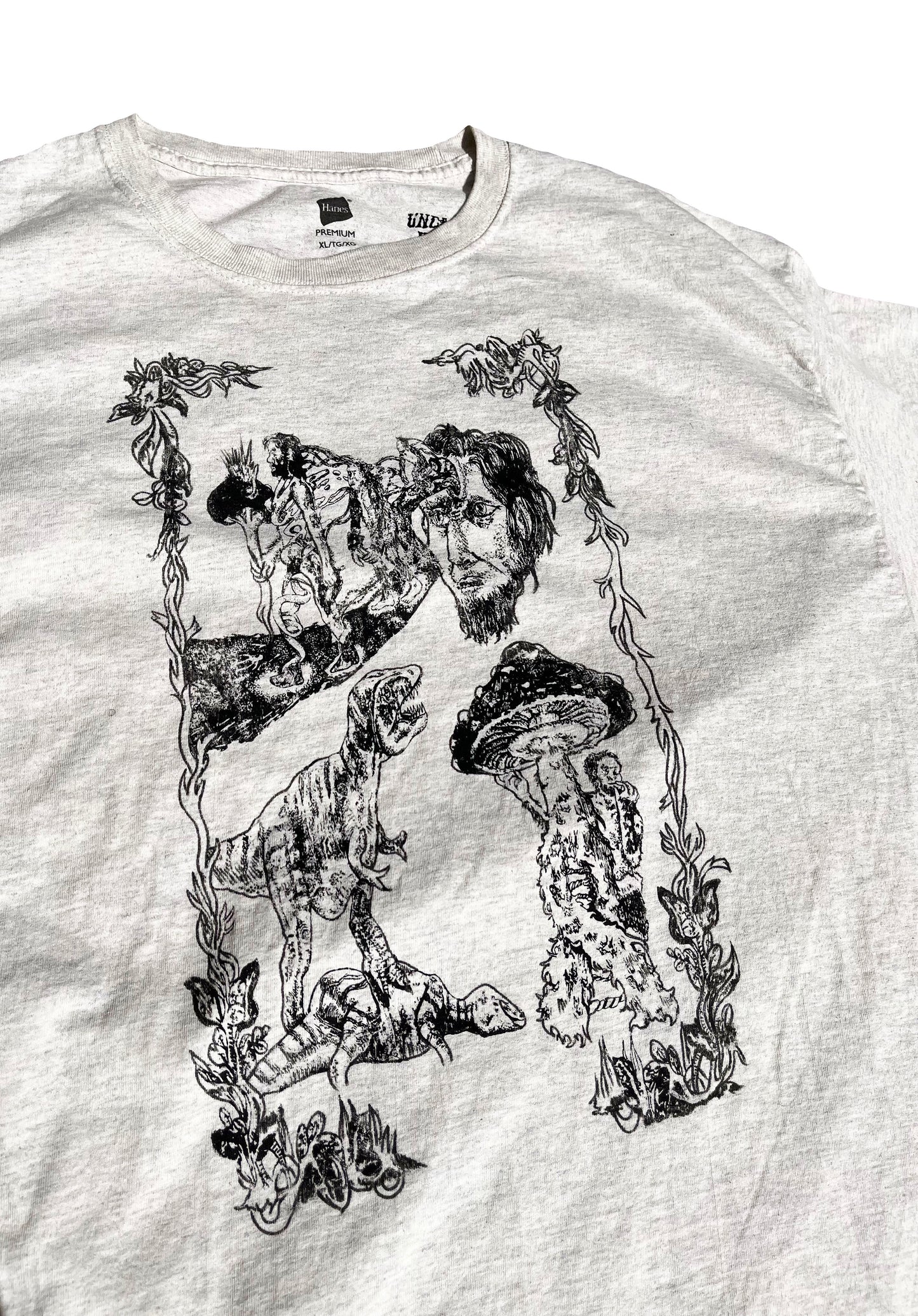 XL Evolution heather gray short sleeve shirt