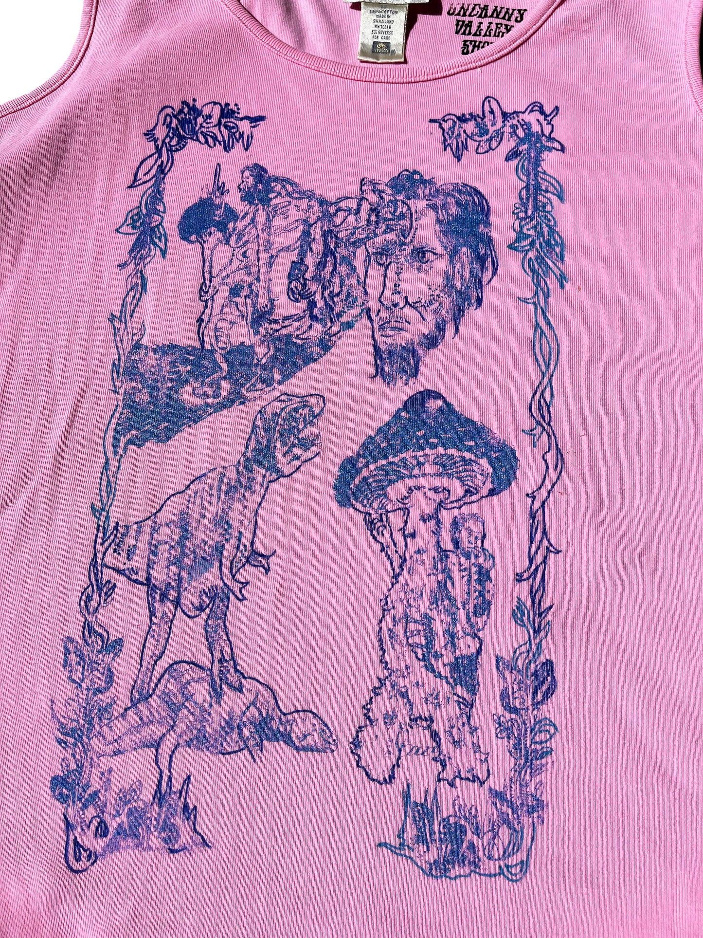 2X Evolution pink tank top
