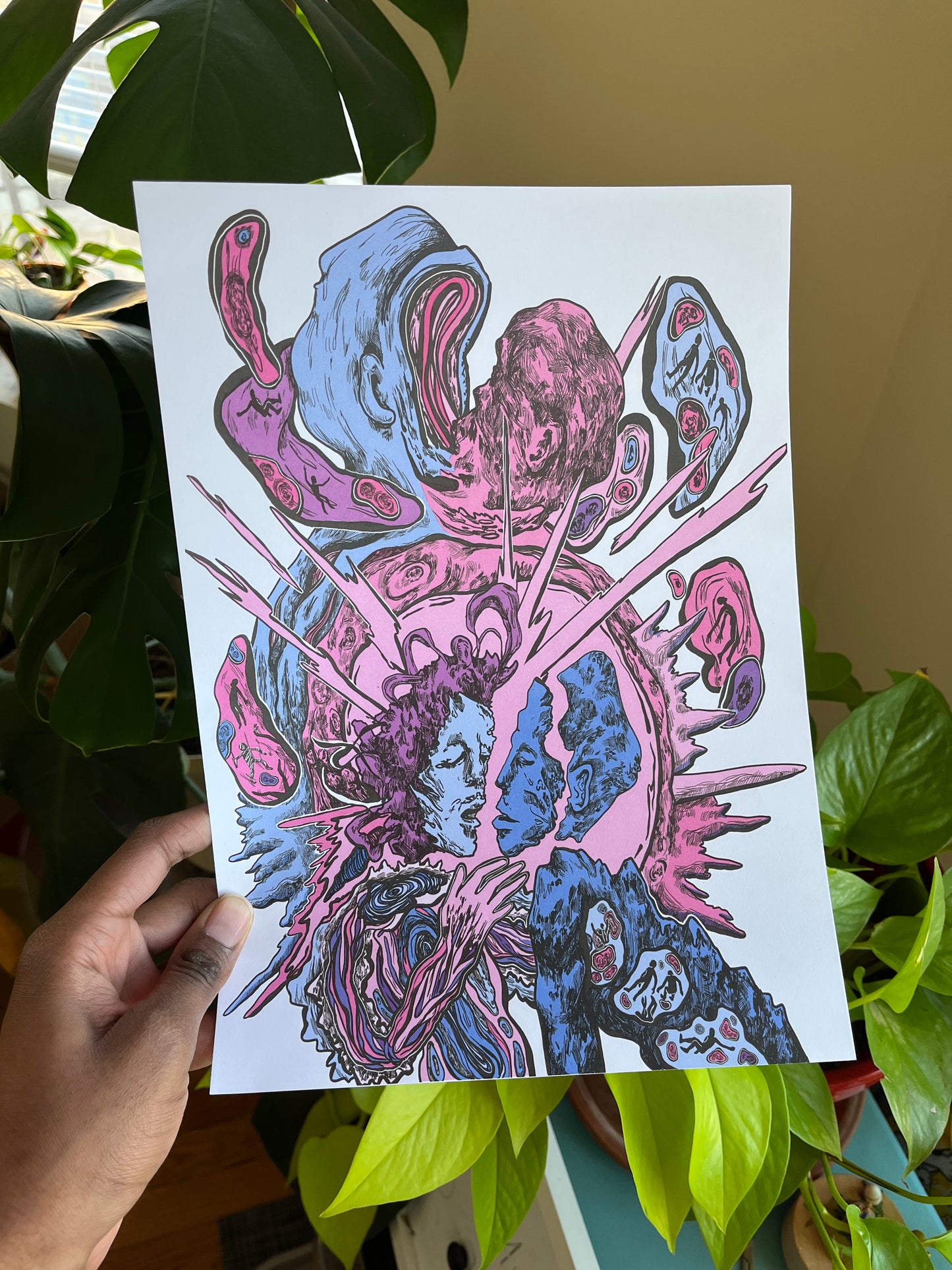 Lust Offset Print