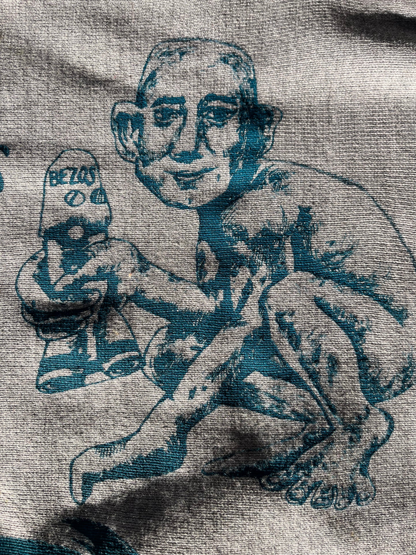SMALL Billionaires Shouldnt Exist gray sweater 17