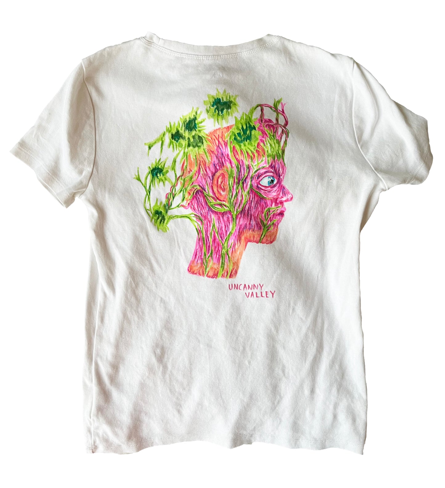 Nothing Changes 1/1 Hand Drawn Short Sleeve T Shirt
